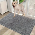 Dog Door Mat for Muddy Paws, ABSorbs Moisture and Dirt, ABSorbent