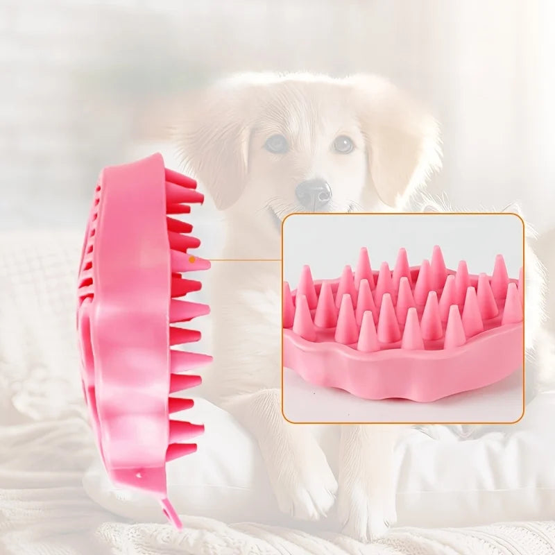 Dog Massage Brush Large Dog Grooming Brush Pet Care Tool for