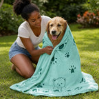 Quick-Drying Microfiber Dog Towel ABSorbent Pet Bath Product
