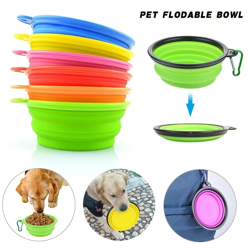 Portable Collapsible Pet Bowl