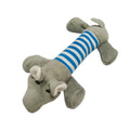Striped Elephant, Duck, Pig Dog Chewing Toys