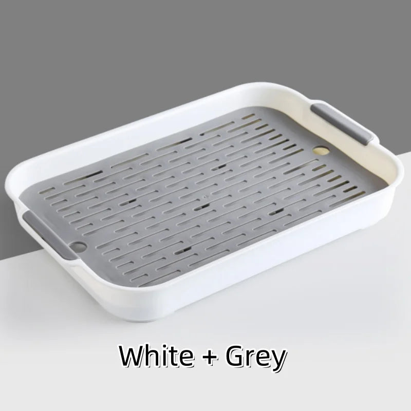Rabbit Litter Box Small Pet Toilet Tray Bunnies Corner Toilet Box