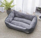 Large Pet House Dog Bed Cat Mat Long Plush Deep Sleeping Warm Soft
