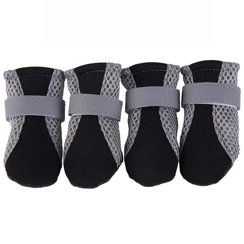 Breathable Waterproof Dog Shoes for Small Medium Dogs