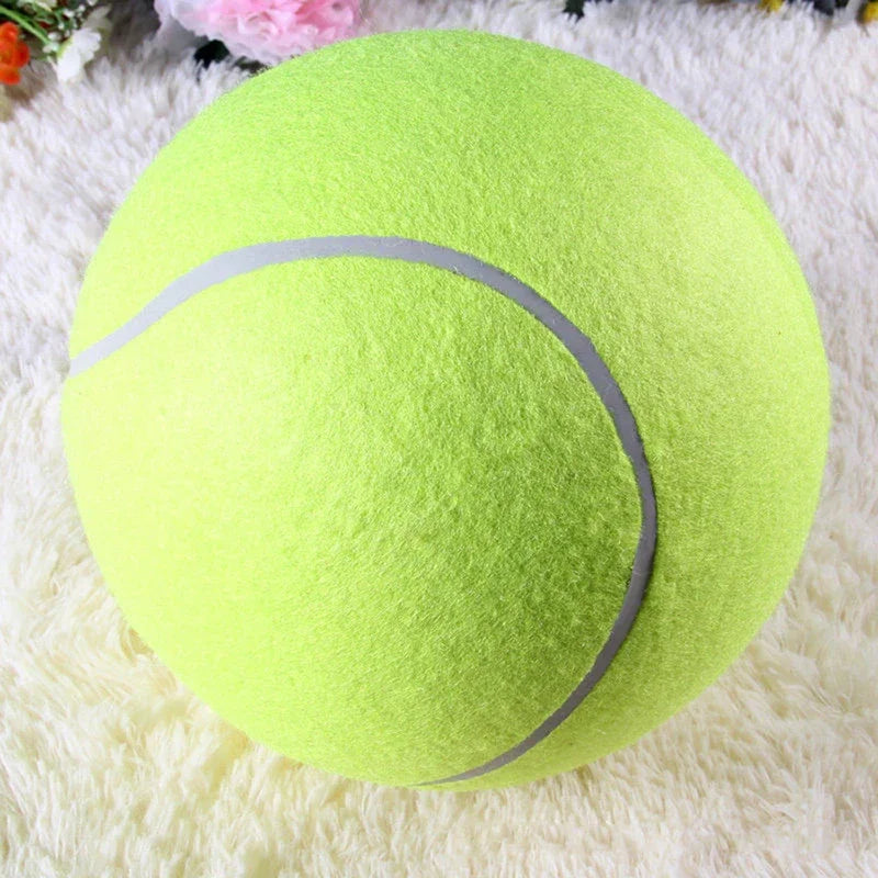 9.5'Giant Tennis Ball for Dog Chew Toy Big Inflatable Tennis Ball