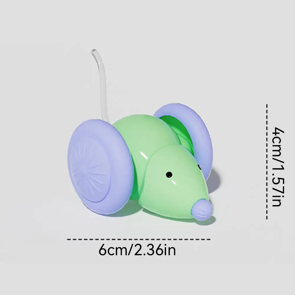 Robotic Mouse Toy With Usb Charging Cable Smart Mouse Car Toy