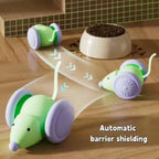 Smart Interactive Cat Toy Usb Rechargeable Rotating Feather