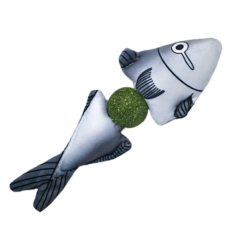 Pet Supplies Cat Mint Thin Relief Teeth Cleaning Toy Lotus Fish