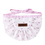 Adjustable Pet Bandana Cotton Pet Drool Bib Flower Cute Dog Cat