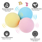 Smart Cat Toys Interactive Ball Plush Electric Catnip Training Toy