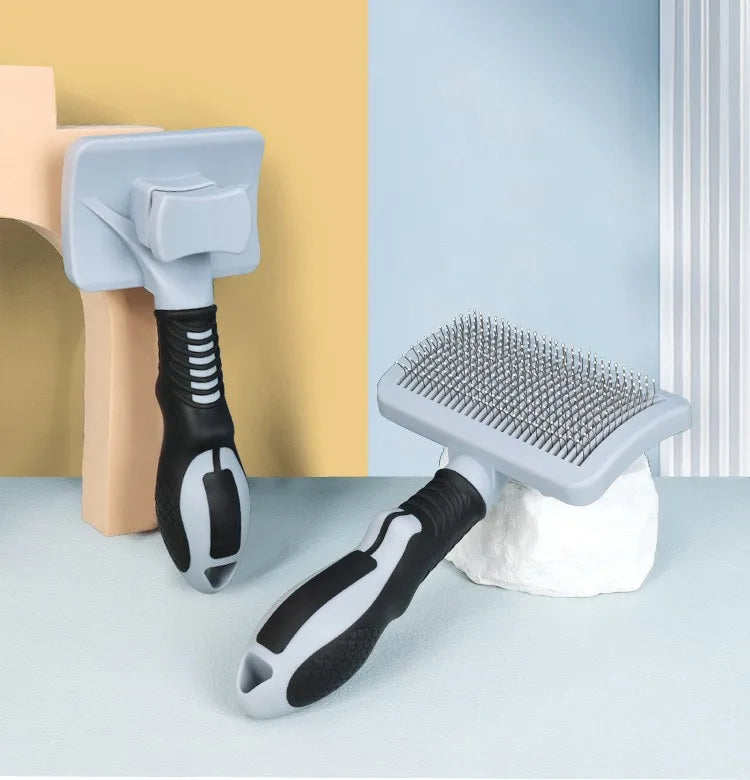 Dog Brush Massage Dogs Comb Automatic Pet Hair Remover Self