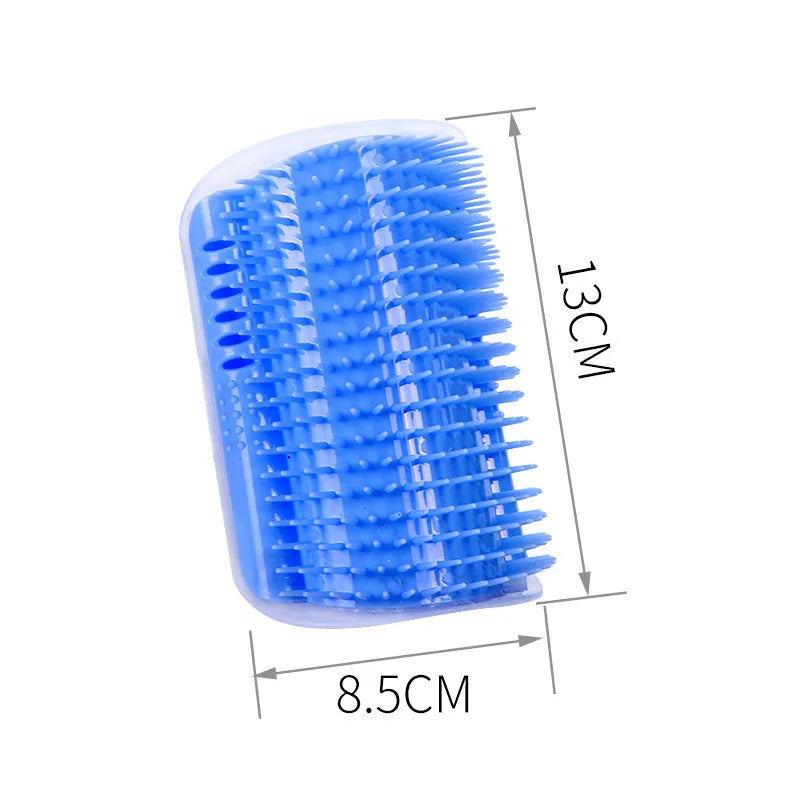 Massage Pet Cat Brush Corner Scrape Hair Removal Beauty Clean