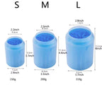 Dog Paw Cleaner Cup Soft Silicone Combs Portable Outdoor Pet Foot