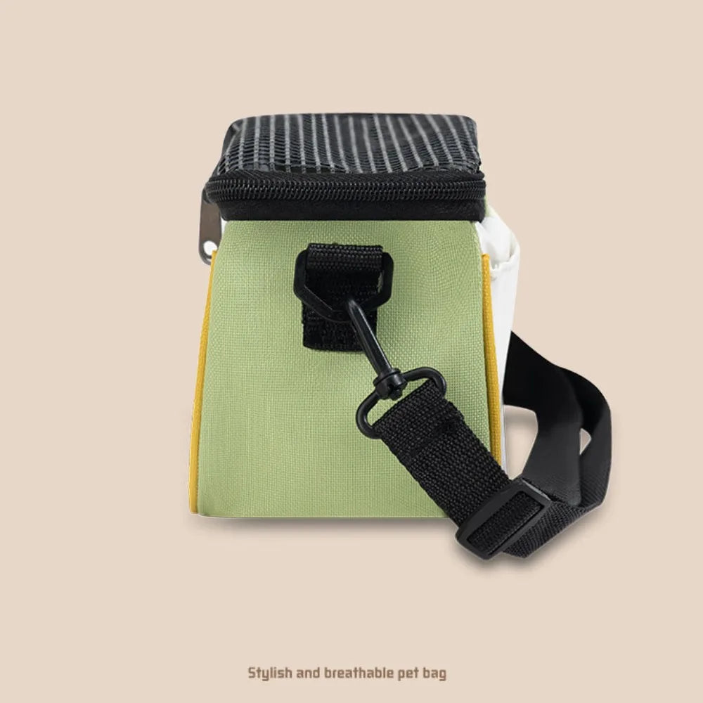 Breathable Small Pet Carrier Bag Ventilated Portable Hamster