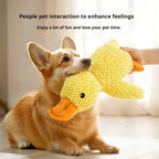 Pet Plush Toy Dog Calming Duck Companion Sleeping Duck Toys Chew