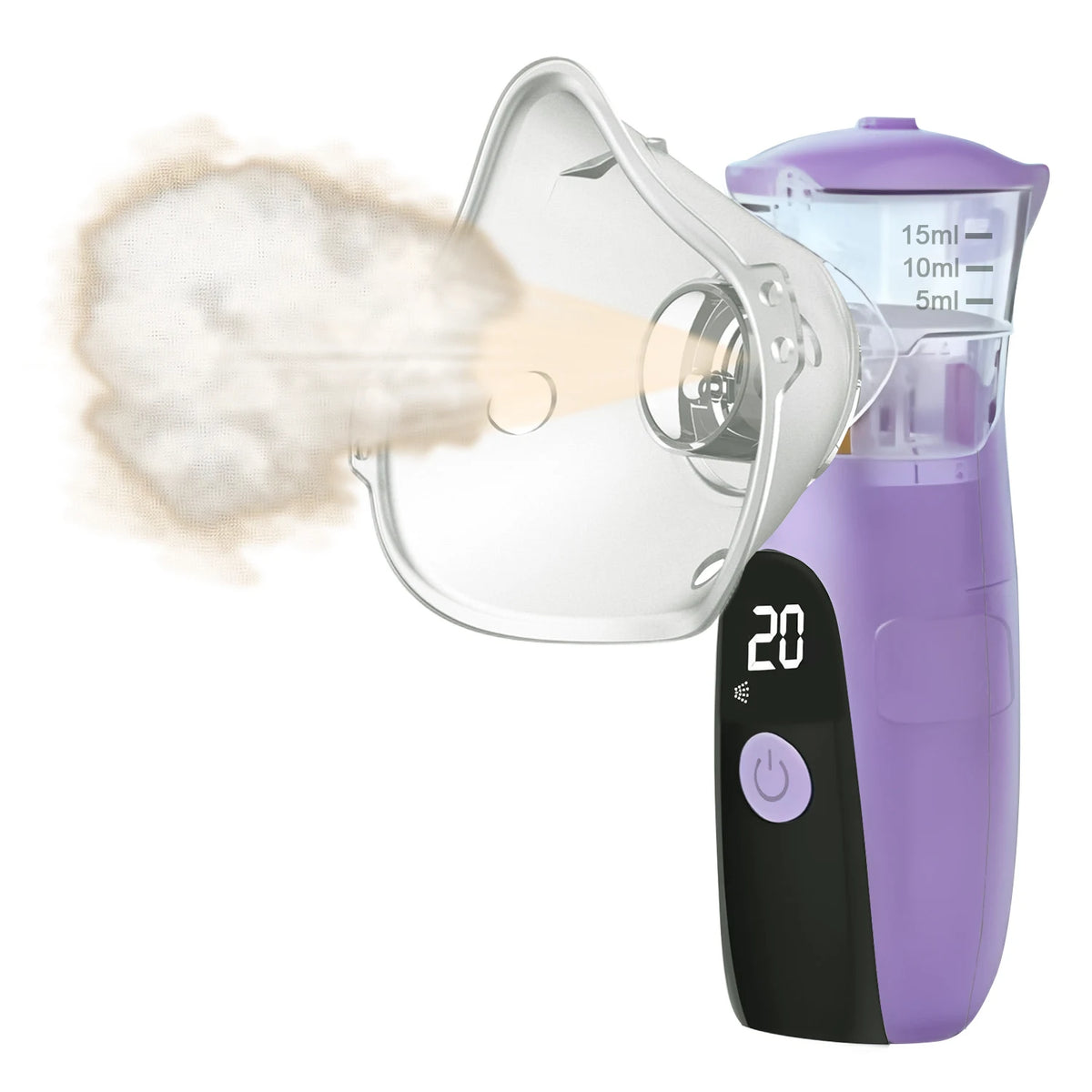 Pet Asthma Inhaler Nebulizer Veterinary Device, Easy-to-Use Respiratory Therapy Machine for Dogs and Cats,Pet Health
