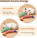 Cat Toys Fish,Teeth Grinding Catnip Toys,Soft and Durable,Kitten