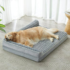 Orthopedic Dog Bed for Large Dogs – Waterproof Sofa-Style Bed with