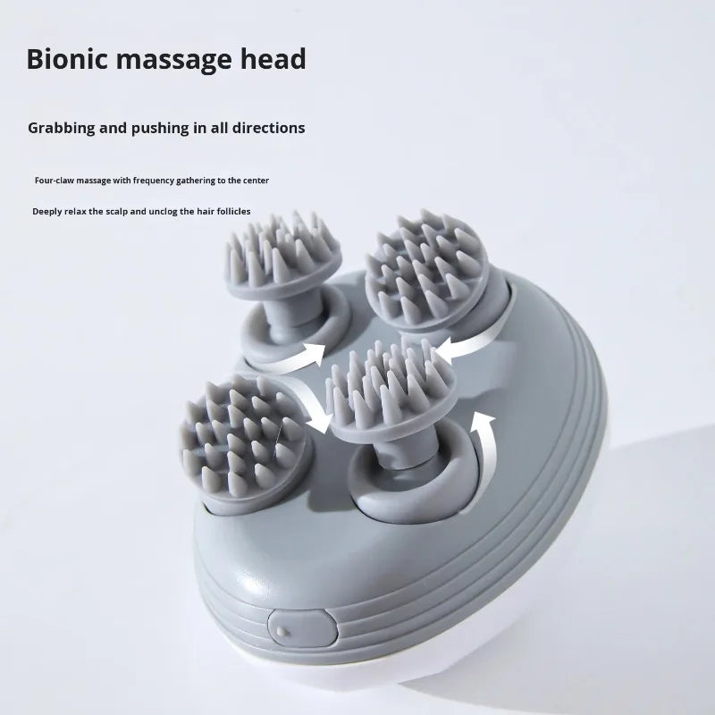Electric Cat Head Massager Smart Pet Massager Waterproof