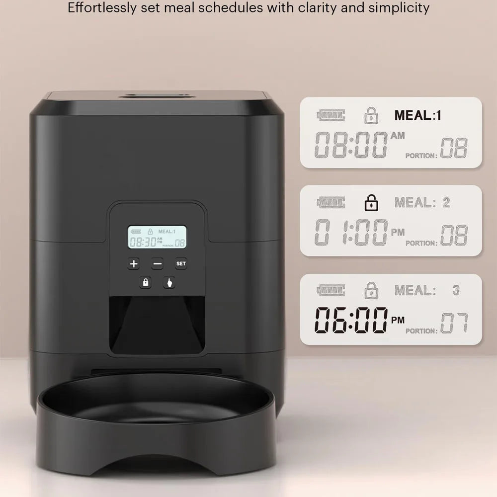 Smart Pet Feeder Automatic Cat Feeder Dog Slow Food Machine with