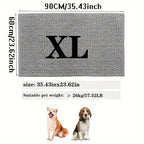 Dog Door Mat for Muddy Paws, ABSorbs Moisture and Dirt, ABSorbent