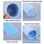 Automatic Dog Paw Cleaner Pet Foot Paw Washer Electric Paw