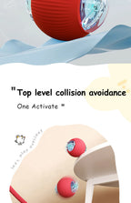 New Cat Interactive Ball Toy Automatic Rolling Ball Faux Tail
