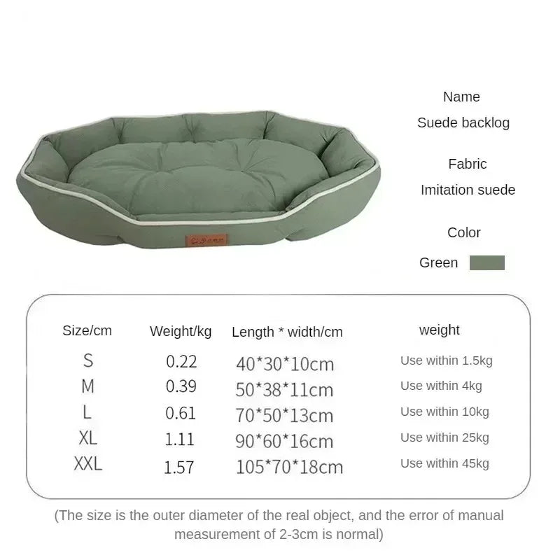 Dog Bed Orthopedic Plush Calming Sofa Pet Bed Donut Nest Soft