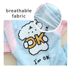 Pet Cool Breathable Cool Clothes Cat and Dog Ice Silk Cooling Four
