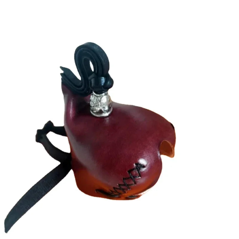 Handmade Cowhide Hat Eye Red Mouth Bird Supplies Crow Magpie