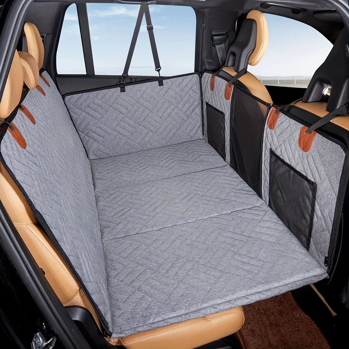 Hammock-Style Portable Back Seat Cover: Waterproof & Scratch-Proof
