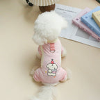 Pet Cool Breathable Cool Clothes Cat and Dog Ice Silk Cooling Four