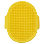 Pet Grooming Brush for Bath Massage, Silicone Bristle Deshedding