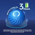 Dog Toy Ball Automatic Moving Bouncing Rolling Ball USB Smart