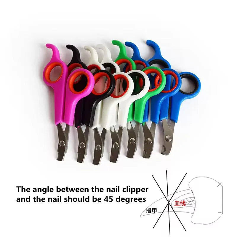 Professional Pet Nail Clipper Dog Cat Stainless Steel Sharp