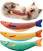 Cat Toys Fish,Teeth Grinding Catnip Toys,Soft and Durable,Kitten