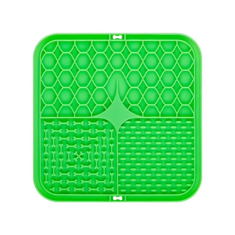 Silicone Dog Lick Mat for Bathing and Training