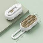 Pet Steam Brush Cat Dog Cleaning Steamy Spray Massage Beauty Comb