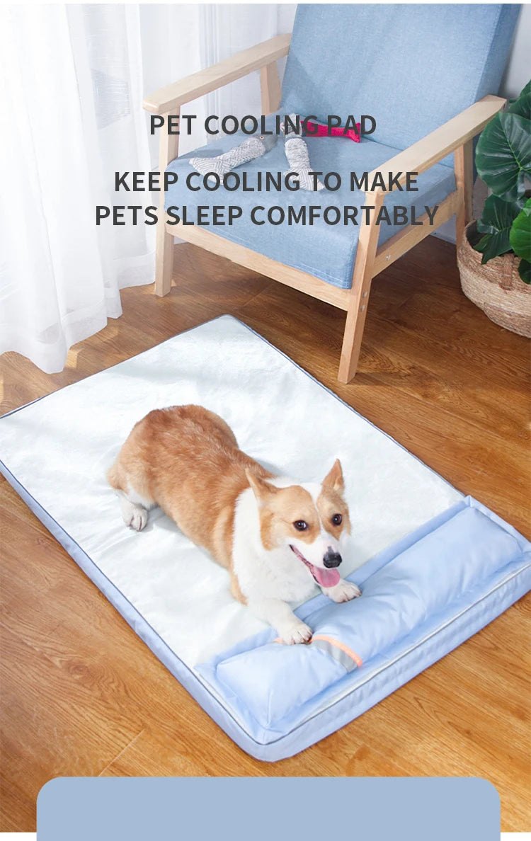 Summer Cooling Dog Bed for Large Medium Dog PUppy Orthopedic