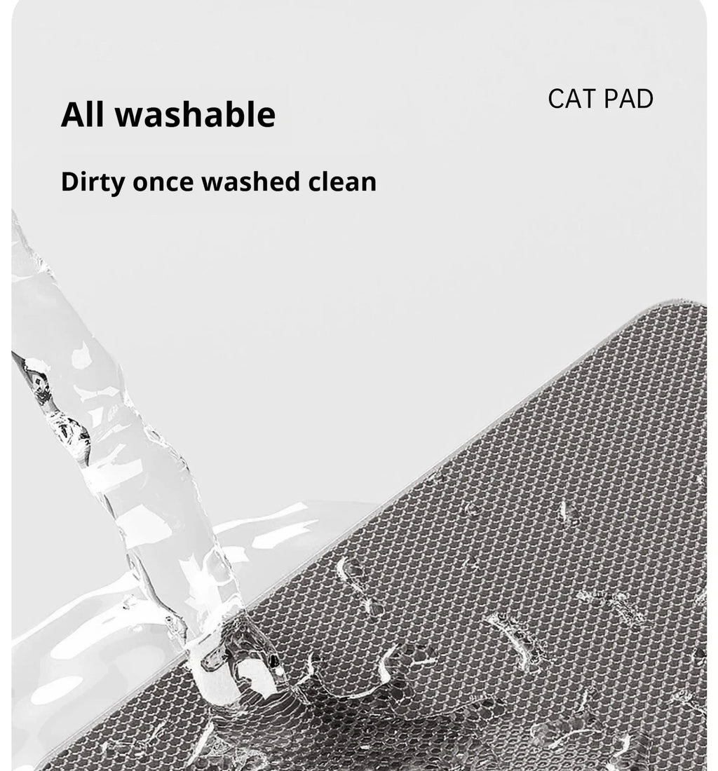Large Size Cat Litter Mat-Advanced Honeycomb Double Layer