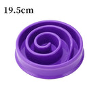 Pet Dog Slow Feeder Bowl Fun Non Slip Anti-Gulping Slower Food