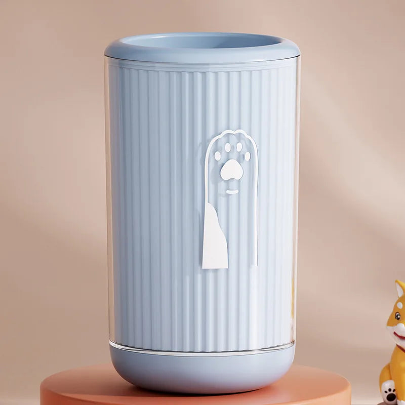 No-Wipe Pet Paw Cleaner Cup: Portable Dog & Cat Foot Washer with