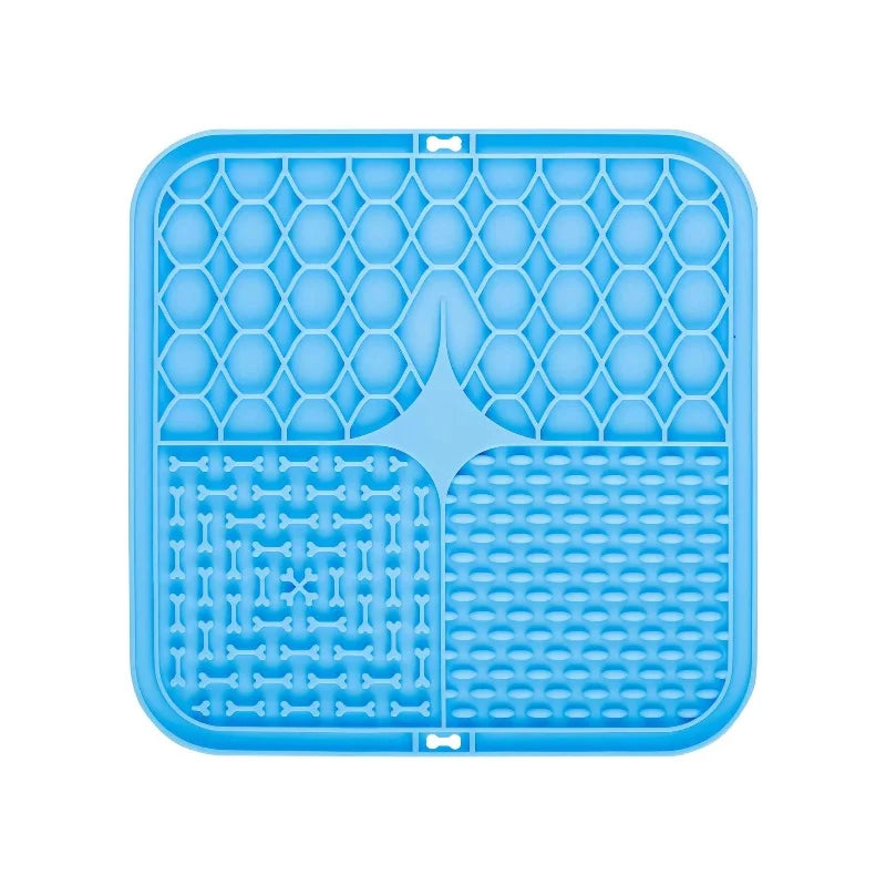 Silicone Dog Lick Mat for Bathing and Training