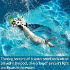 Interactive Dog Soccer Ball, Durable and Tear-Resistant Pet Soccer