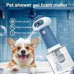 Automatic Foam Soap Dispenser Cordless Pet Bath Cleaning Electric