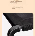 Cooling Elevated Dog Bed with Non-Slip Floor Protectors and