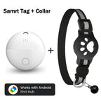 Bluetooth GPS Tracker with Cat Collar Reflective Strips Adjustable
