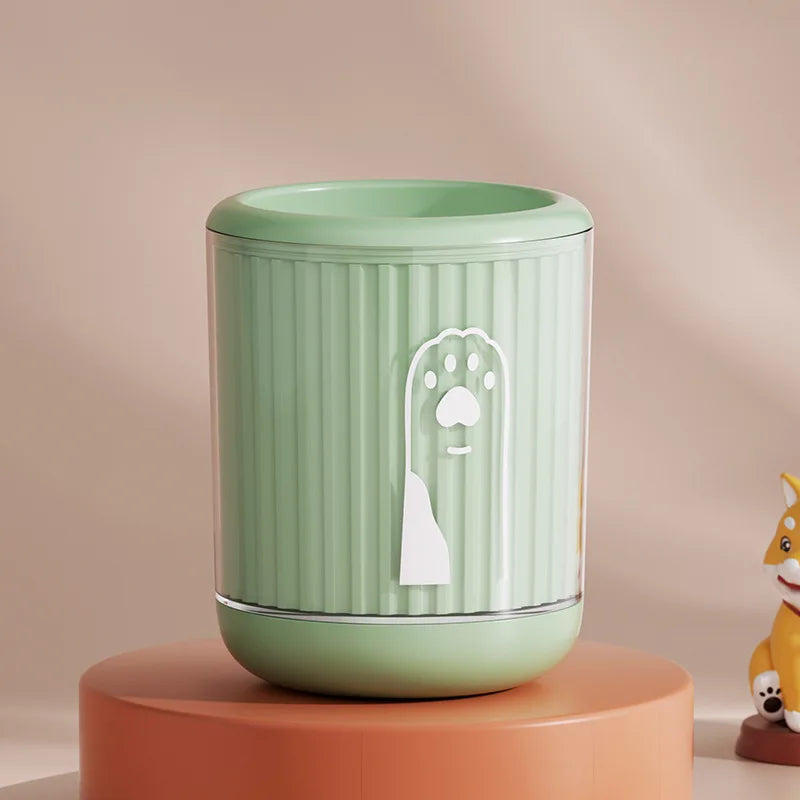 No-Wipe Pet Paw Cleaner Cup: Portable Dog & Cat Foot Washer with