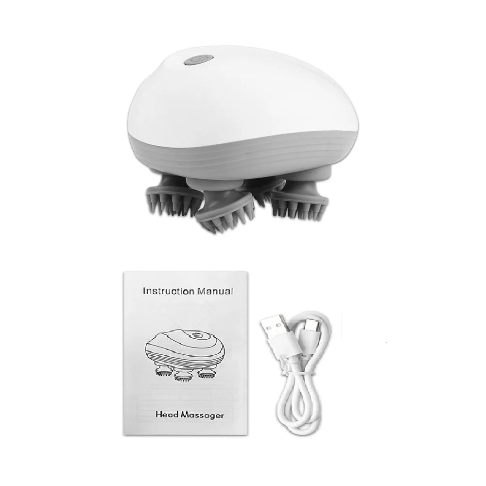 Electric Head Massager Body Shoulder Leg Arm Neck Deep Tissue Head