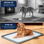 Pet Pee Pad Holder Silicone Dog Urine Pad Holder with Corner Snaps